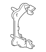 34111164609 - Brakes: Carrier for BMW: 525i, 528i Image