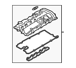 11128691779 - Engine: Valve Cover for BMW: M2, M240i, M240i xDrive, M340i, M340i xDrive, M440i, M440i Gran Coupe, M440i xDrive, M440i xDrive Gran Coupe, X3, X4, Z4 Image