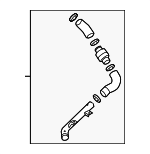 282502B710 - : Pipe Assembly for Kia: Forte Koup, Forte5, Optima Image