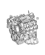 68013133AA - Engine 3.5L Six Cylinder: Complete Engine for Dodge: Sprinter 2500, Sprinter 3500 Image