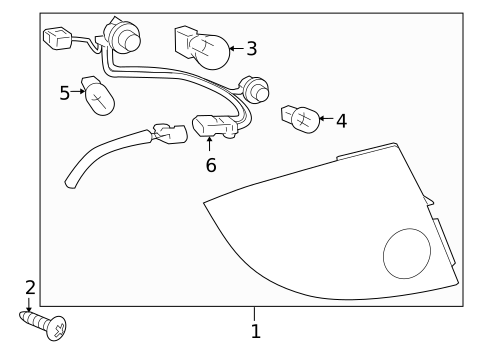 Tail Lamps for 2021 Chevrolet Malibu #7