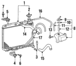 2536024000 - Cooling System: Thermo Switch for Mitsubishi: Precis Image