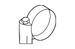 6104783AA - Engine: Filter Hose Clamp for Mopar Image
