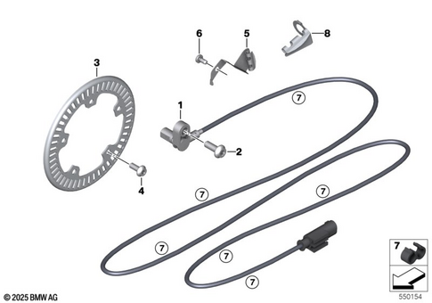 Electronic Components for 2017 BMW-Motorrad R nineT Racer #1
