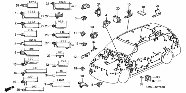 Harness Band for 2000 Honda Odyssey #0