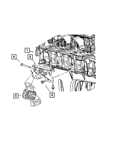 Engine Mounting for 2006 Dodge Ram 1500 #0