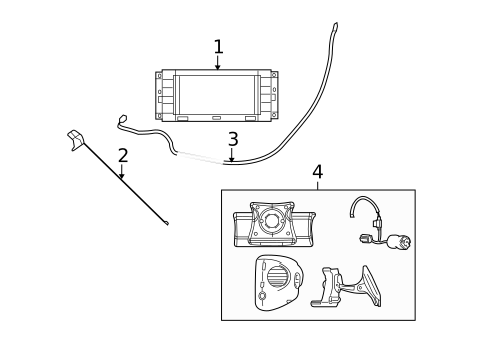 Navigation System Components for 2012 Jeep Liberty #0