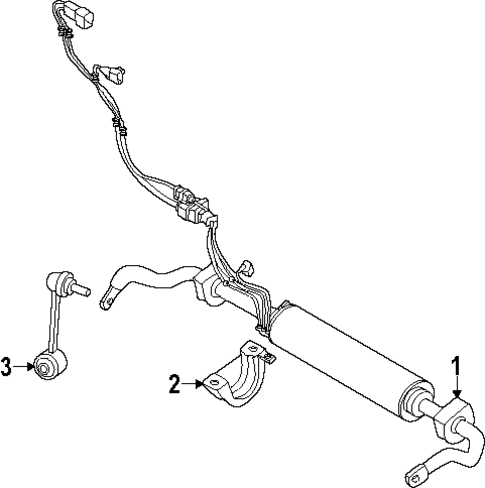 Stabilizer Bar & Components for 2023 BMW XM #1
