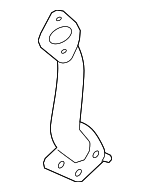 ZZD140050 - : Front Pipe for Mazda: Tribute Image