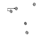 ZZDA40061 - Exhaust: Hanger for Mazda: Tribute Image