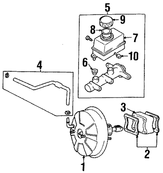 5911027001 - : Power Booster for Hyundai Image