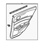83701TV9A31ZH - : Door Trim Panel for Acura Image