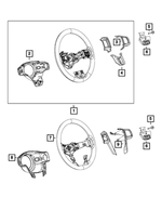 68089405AD - Steering: Steering Wheel Damper for Mopar Image