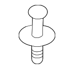 4G0867632 - Body: Cowl Kick Panel Retainer for Audi Image