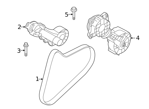 Belts & Pulleys for 2013 Mini Cooper #0