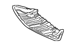 2045241230 - Body: Front Shield for Mercedes-Benz Image