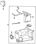 8715060640 - HVAC: Heater Assembly for Toyota: Land Cruiser Image