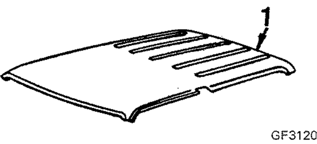 15963090 - Body: Roof Panel for GM Image