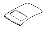 67111D2050 - Body: Roof Panel for Genesis: G90 Image