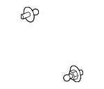 BKF780030 - Body: Support Cylinder Ball Stud for Land Rover: LR3, LR4, Range Rover Sport Image