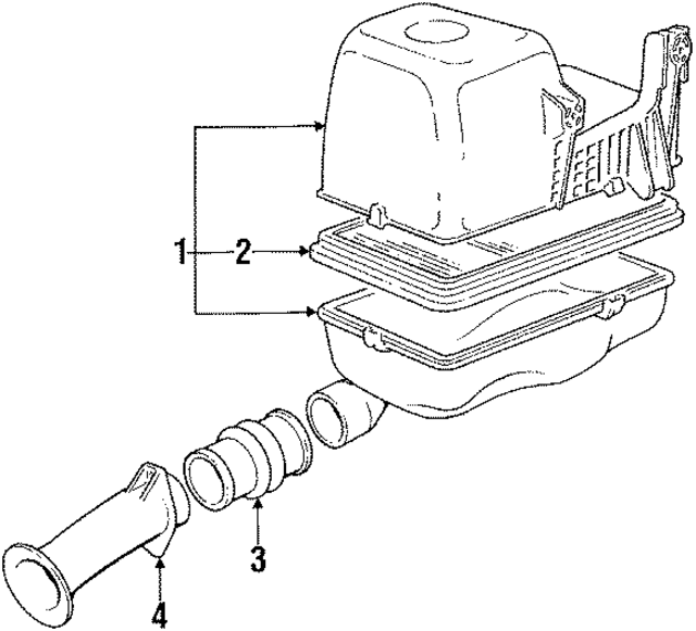 13721278138 - Maintenance &amp; Lubrication: Air Filter for BMW Image