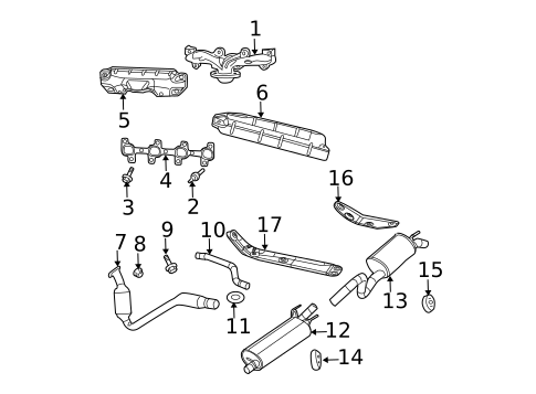 Hardware, Fasteners & Fittings for 2008 Dodge Durango #0