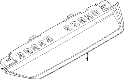 High Mounted Stop Lamp for 2025 BMW X2 #0