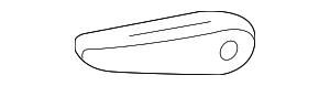 3F2Z17644A23BAA - Body: Seat Armrest for Ford Image