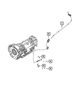 68145666AD - Transmission: Cable Mounting Bracket for Mopar Image