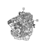 68426944AE - 3.6L Gas; Engine: Long Block Engine for Mopar Image