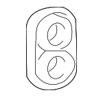 90480A0004 - HVAC: Heater Core Grommet for Lexus: ES300h, ES350, RX350, RX450h Image