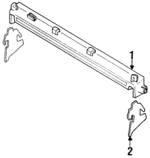 8971603911 - Electrical: High Mount Lamp for Isuzu Image