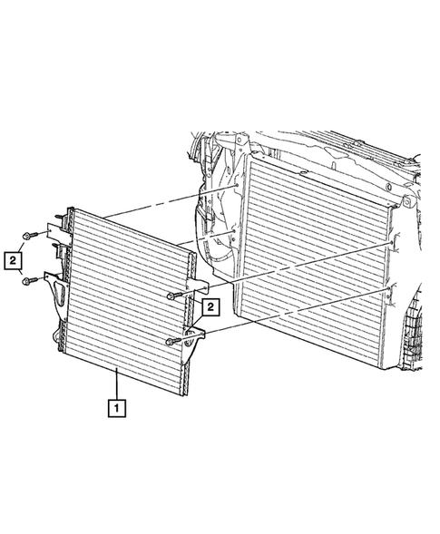 Air Conditioner and Heater Plumbing for 2007 Dodge Ram 2500 #4