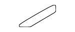 4M09471256PS - Body: Filler Trim for Audi Image
