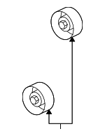 68058372AA - Cooling System: Idler Pulley for Chrysler: Aspen | Dodge: Durango, Ram 1500, Ram 2500, Ram 3500 Image