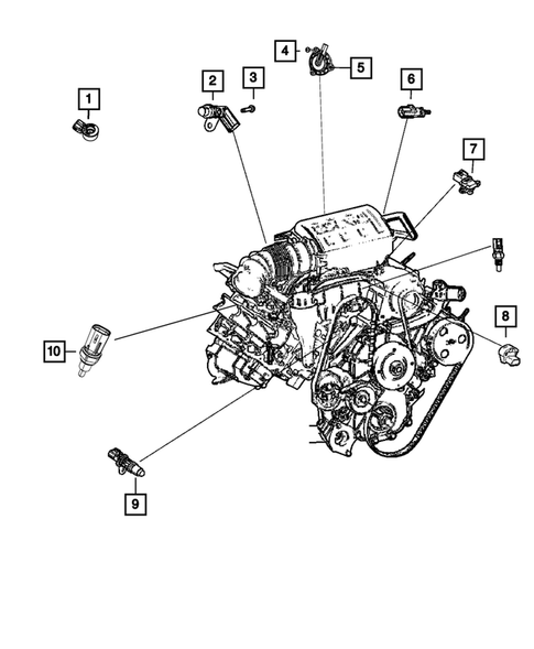 Sensors for 2015 Jeep Grand Cherokee #8