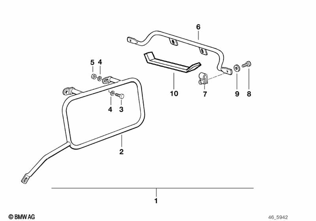 72602315672 - : Clamp - Switch for BMW-Motorrad Image