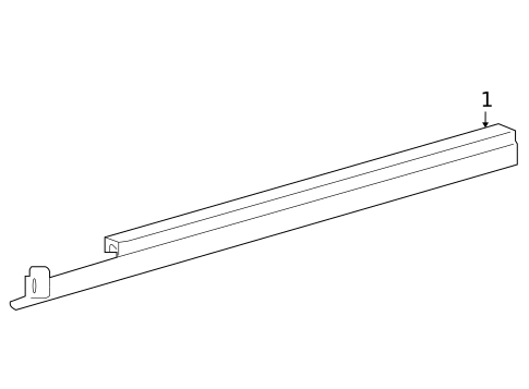 Exterior Moldings for 2009 Ford Taurus X #0