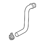 98130707400 - Maintenance &amp; Lubrication: Connector Hose for Porsche: Cayman Image