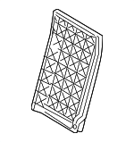 52209113323 - : Armrest Bezel for BMW: 328i, 335i, 335is, M3 Image