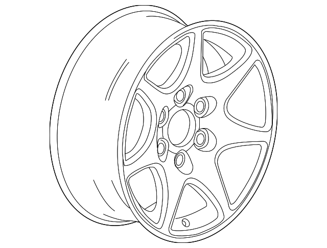 2019-2024 GMC Wheel, Alloy 23376226 GM | GMPartsDirect.com