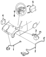LB2257K2YF - : Front Sensor for Mazda Image