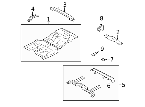 Rear Body for 2005 Lincoln Navigator #0
