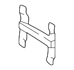 31391626 - Body: License Bracket for Volvo Image