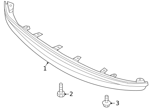 Front Spoiler for 2004 INFINITI M45 #0