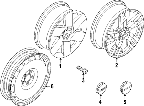 Wheels for 2025 Mini Countryman #2