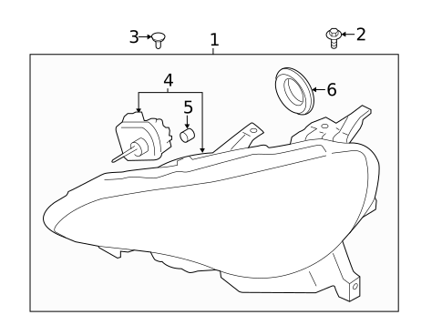 Headlamp Components for 2018 Toyota 86 #0