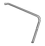 98654154101 - Body: Windshield Trim for Porsche: Boxster Image