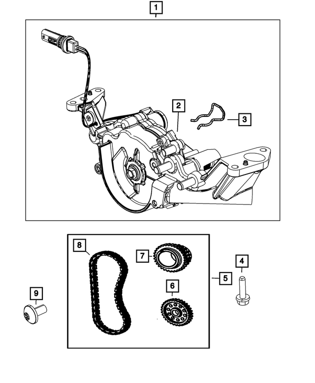 « 68297857AM – Engine : Huile Moteur Nec De Pompe pour Mopar Image »