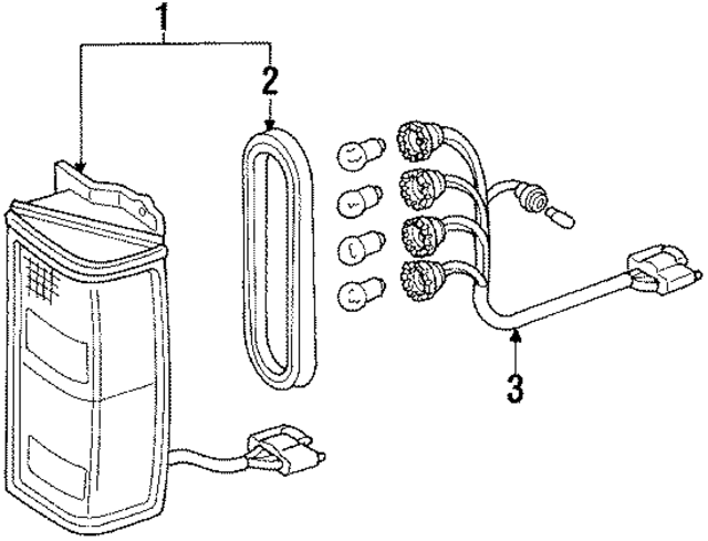 4720501 - Electrical: Tail Lamp for Mopar Image